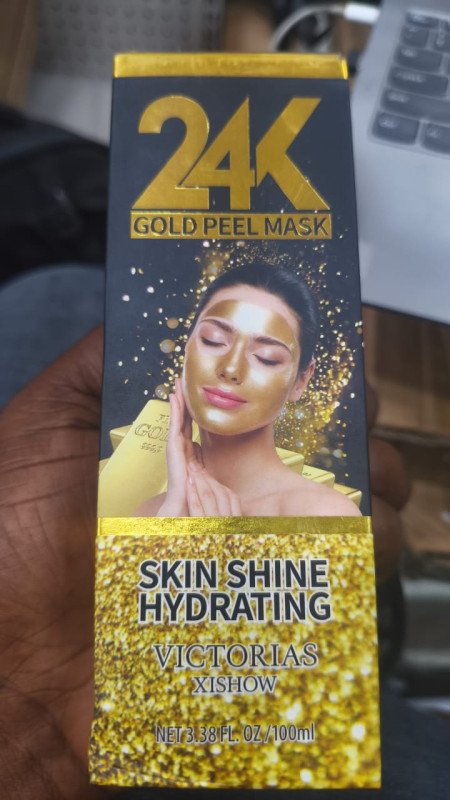 24k Gold Peel Mask Skin